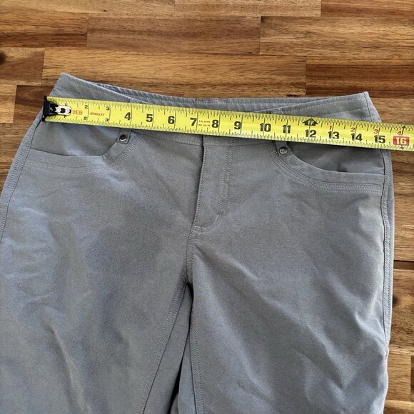 Kuhl Pants Womens 6 Capri Cropped Outdoor Hiking Casual Camping Gorp Nature FLAW - Picture 11 of 14